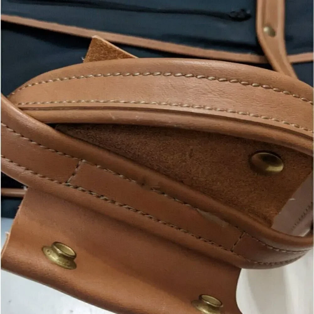 ‎Vintage Ballistic HARTMANN 3 Compartment Nylon Leather Carry-On Duffle Bag